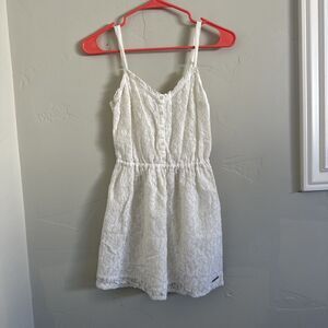 Abercrombie & Fitch XS White Lace Mini Summer Dress Women’s